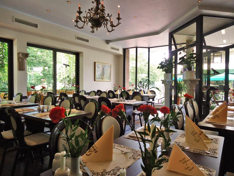 Atmosphäre im Restaurant Hermes